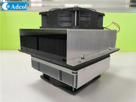 Refrigerador de ar de 100 W Peltier para o conjunto TÉCNICO do condicionador do armário das telecomunicações