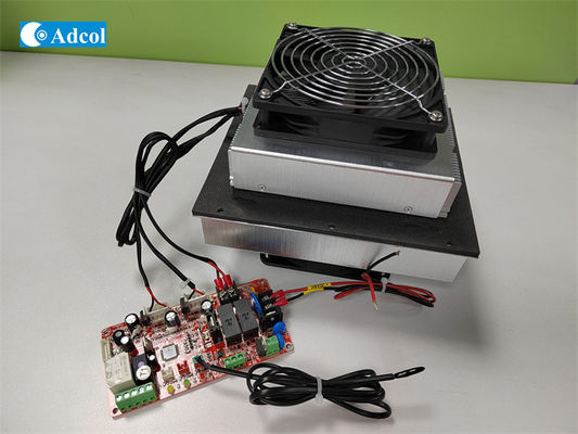 Condicionador de ar termoelétrico 100W da variação da temperatura larga para o armário das telecomunicações