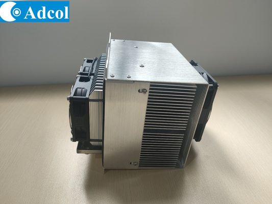 Conjunto Termoelétrico Ar-Ar de 110W projetado para gabinetes eletrônicos, refrigeração e câmaras ambientais.